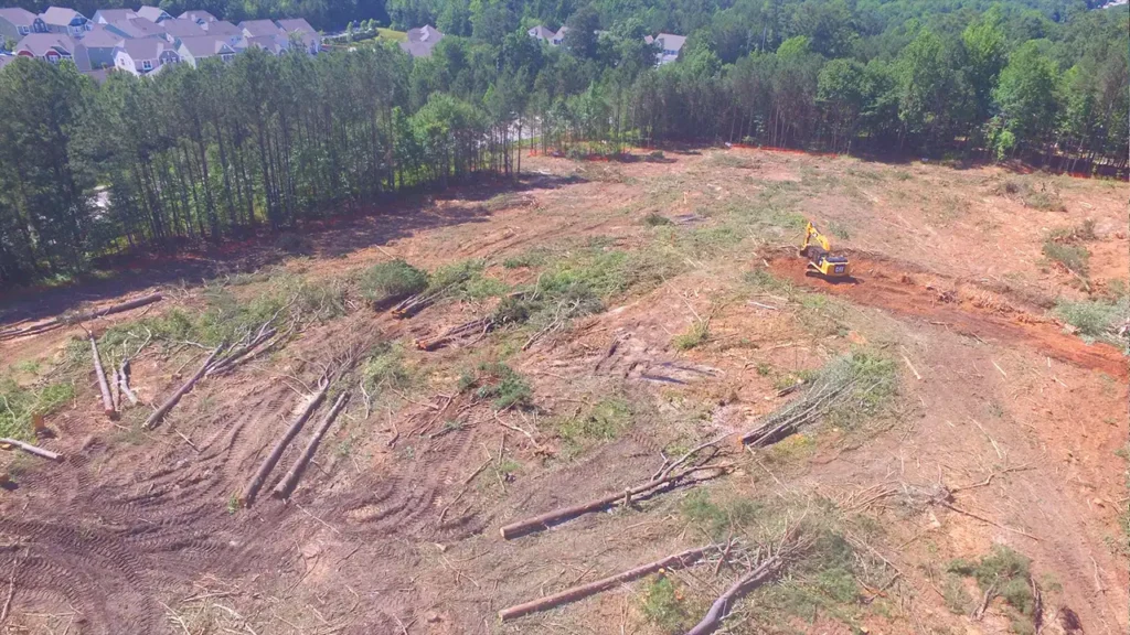 Clearing & Grubbing services from Wynn Site Development